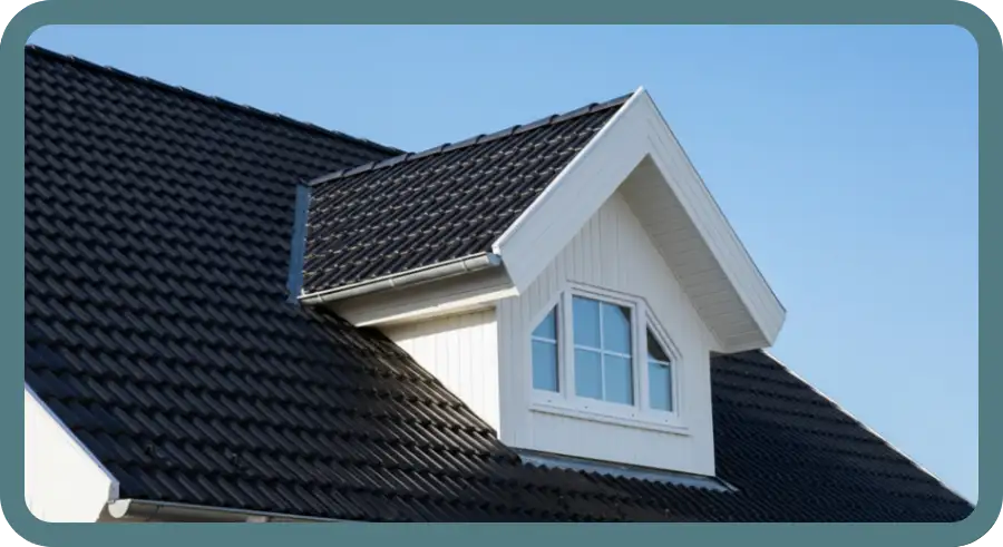 Les différents types de toitures 11 Toiture avec comble aménagé avec lucarne