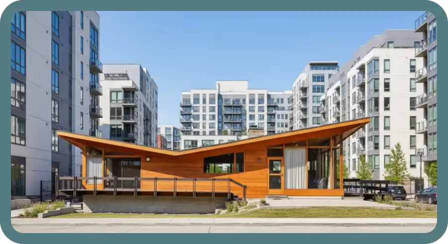 Les différents types de toitures 9 Toiture papillon